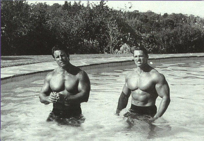 Arnold Schwarzenegger And Reg Arnold