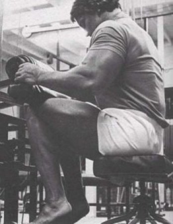 Arnold Schwarzenegger Calf Raise Seat