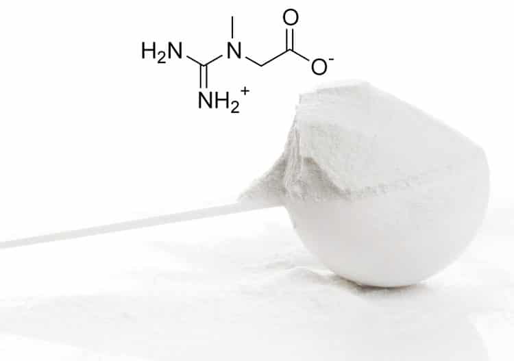 Creatine Monohydrate Supplement And Chemical Formula