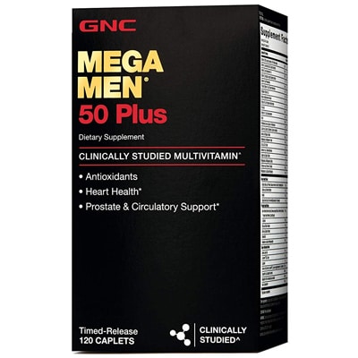 Gnc Mega Men Plus Daily Multivitamin For Men