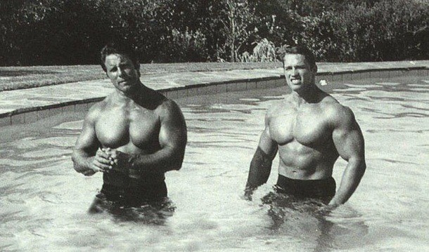 Reg Park And Arnold Schwarzenegger