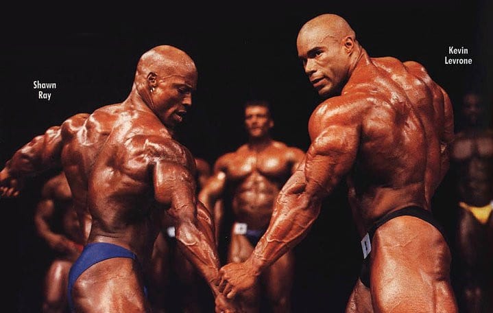 Shawn Ray and Kevin Levrone