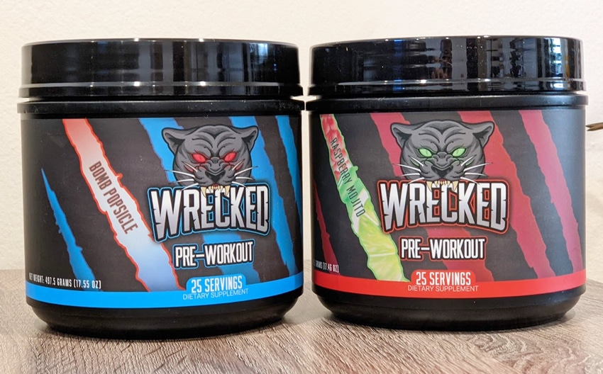 Wrecked Pre Workout Flavors